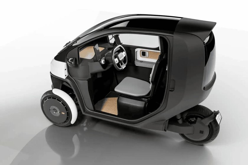 Трёхколёсный электроавтомобиль