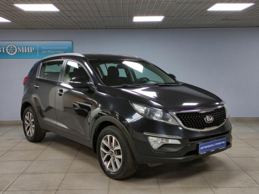 Киа спортейдж 2015 черный