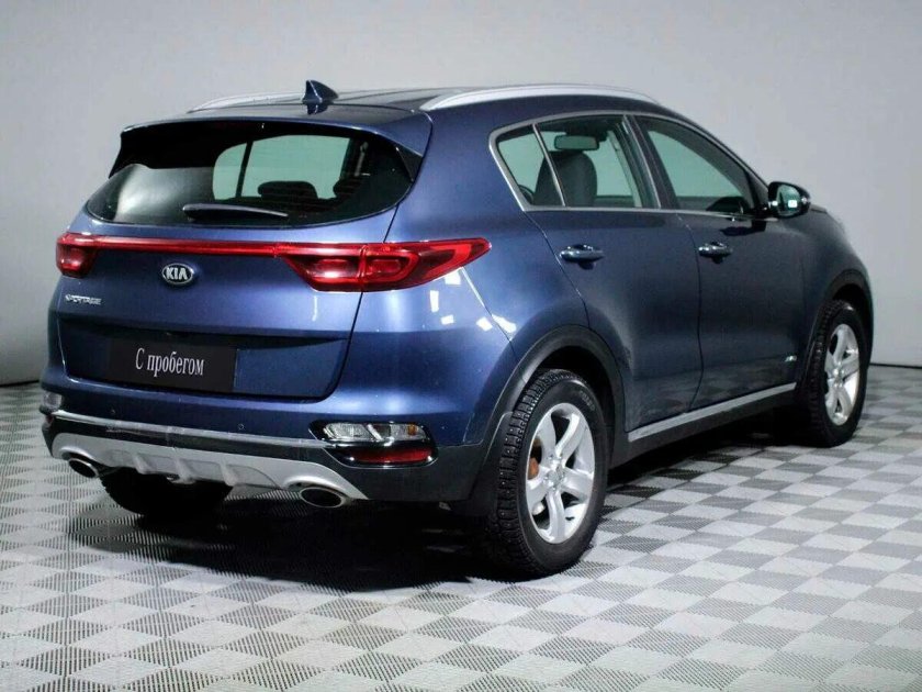 Киа спортейдж 2021 синий