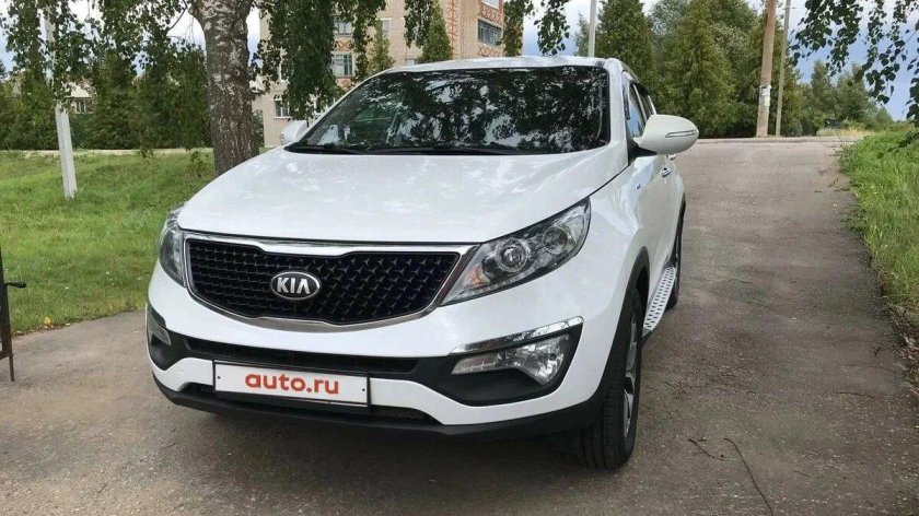 Реснички Kia Sportage 3