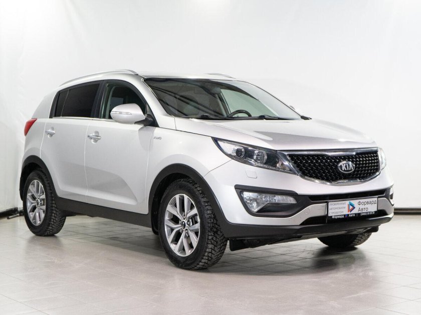 Kia Sportage 2014 — 2016 III Рестайлинг белый