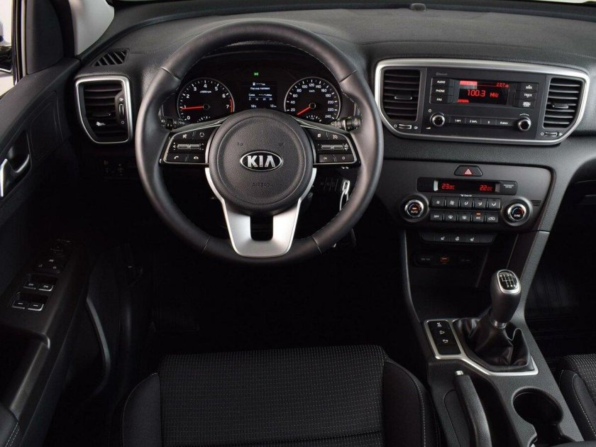 Салон Киа Спортейдж 4 Рестайлинг