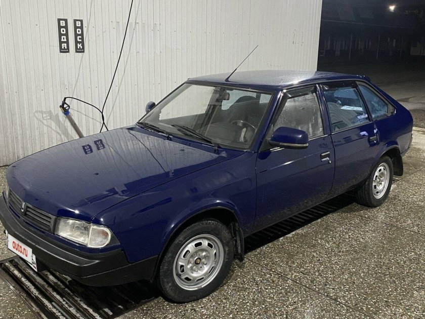 Москвич 2141 святогор голубой