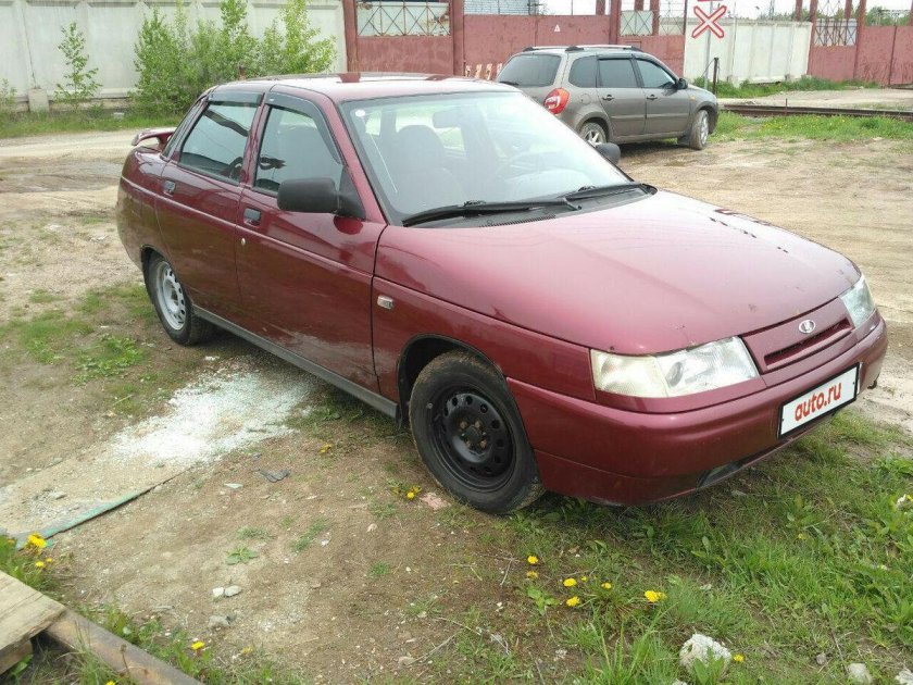 Ваз 2110 красная 2001 года