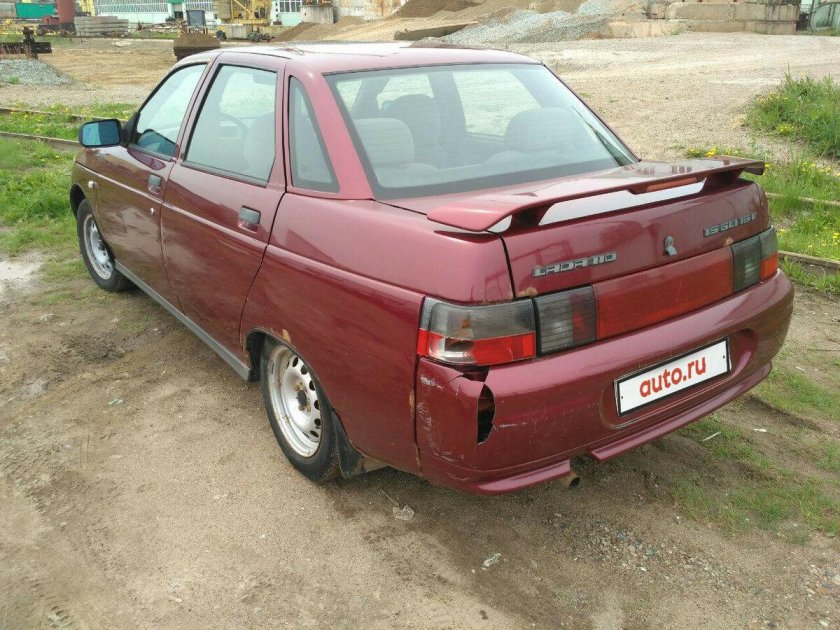 Ваз 2110 красный металлик