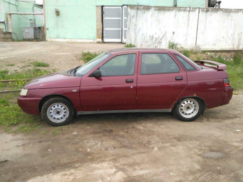 Ваз 2110 темно малиновый