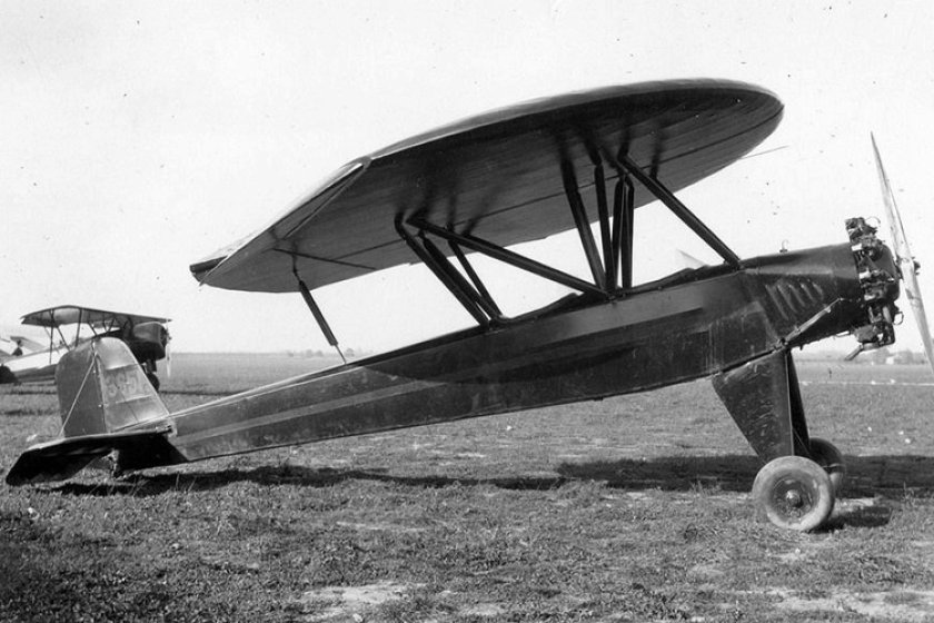 Первый самолет моноплан