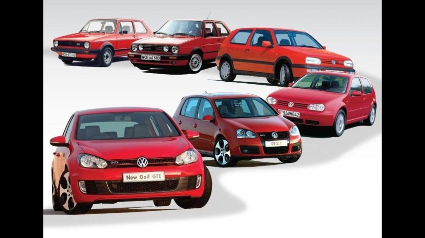 Volkswagen Golf Эволюция