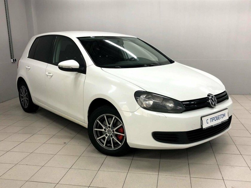 Фольксваген гольф 6 белый