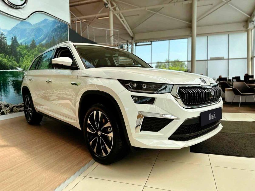 Skoda Kodiaq 2016 — 2022 i белый