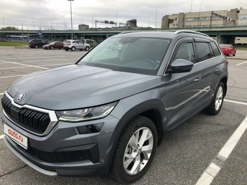 Skoda kodiaq 2016 — 2022 i серый