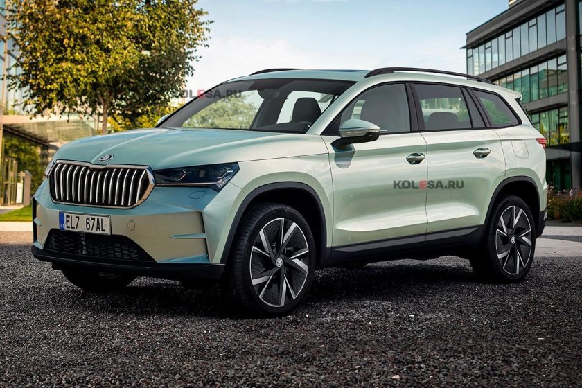 Skoda Kodiaq 2023 новый
