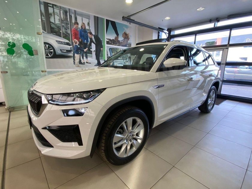 Skoda Kodiaq 2016 — 2022 i белый