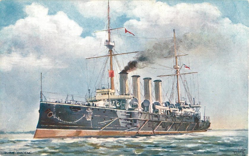 HMS Diadem 1896