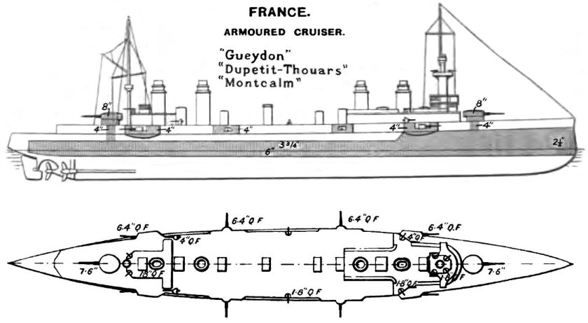 Броненосные крейсера типа «Леон Гамбетта»