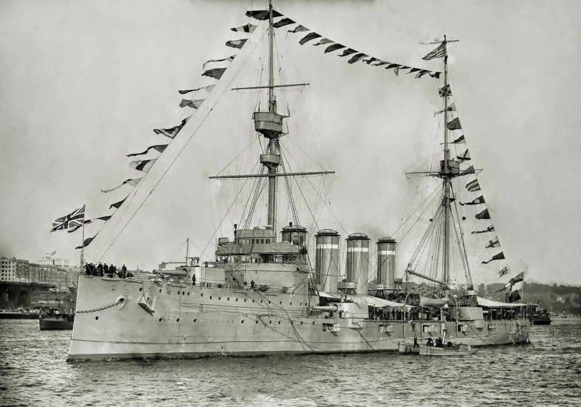 Броненосный крейсер герцог Эдинбургский