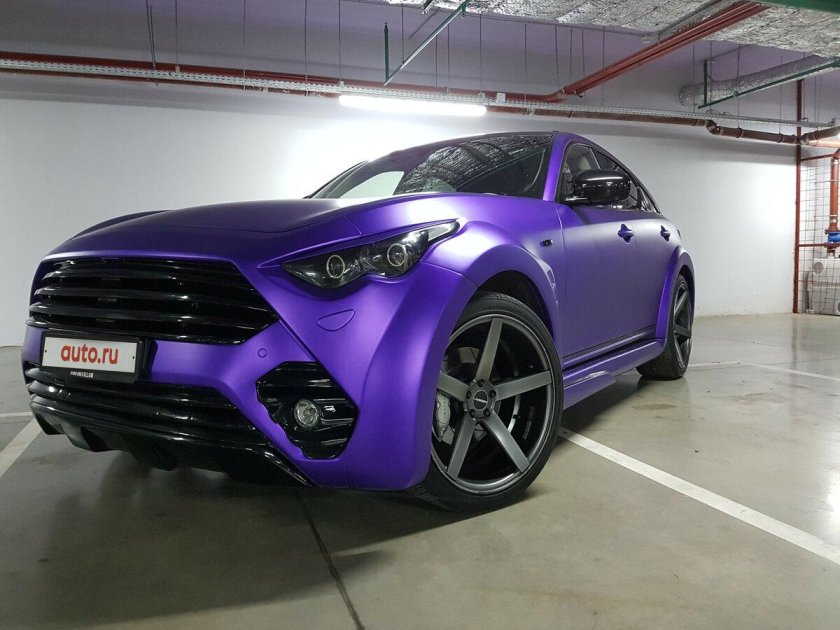 Infiniti FX fx37 фиолетовый