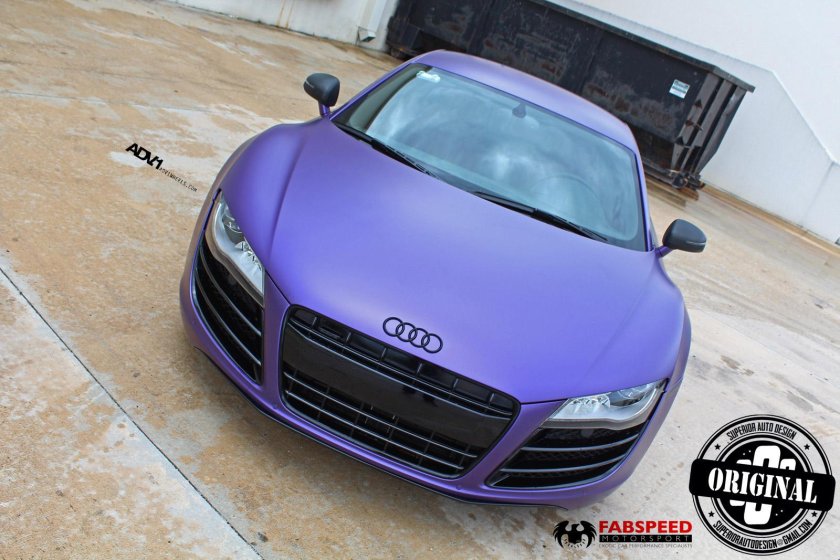 Ауди ТТ фиолетовая