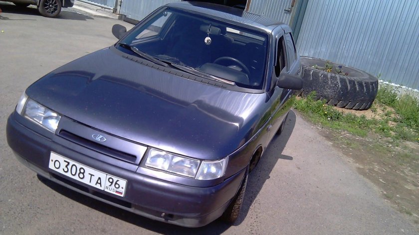 ВАЗ 2112 фиолетовый металлик