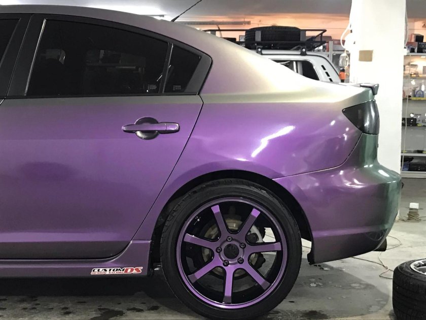 Mazda 3 2005 фиолетовый