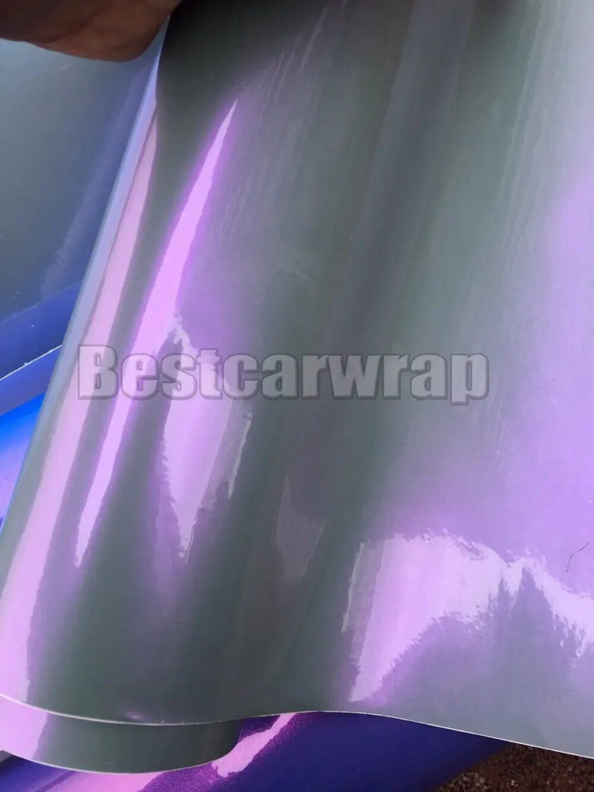 Виниловая пленка сине фиолетовая