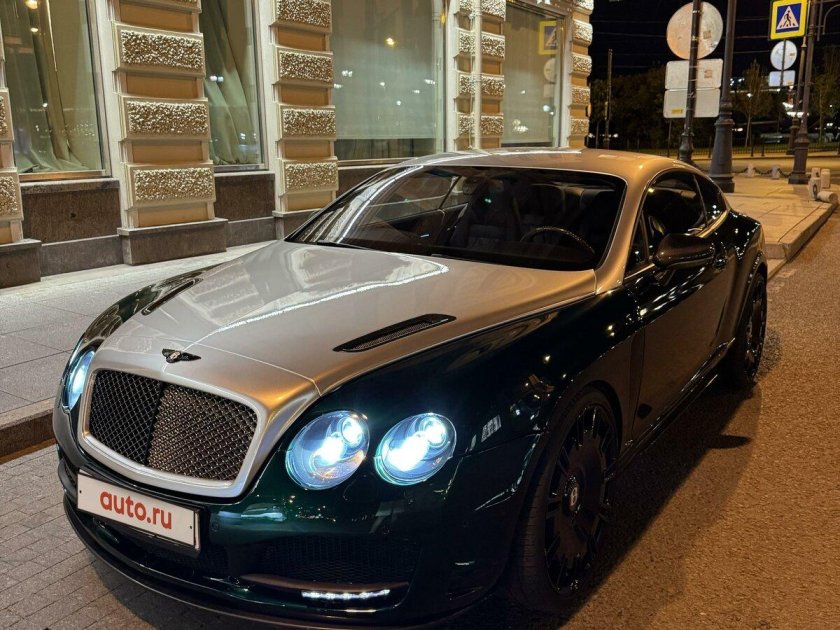 Bentley continental gt 2007 black