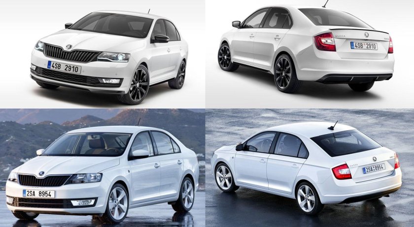 Шкода Рапид Рестайлинг 2017