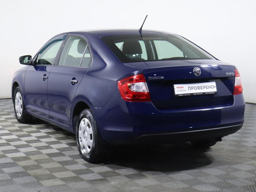 Шкода рапид 2016 черная