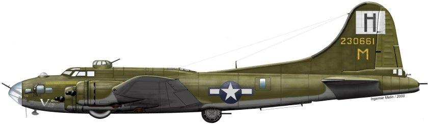 B17 самолет бомбардировщик