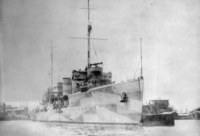 Миноносец Новик 1914