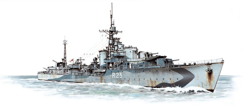 Эсминцы типов "s" Savage Scorpion Shark