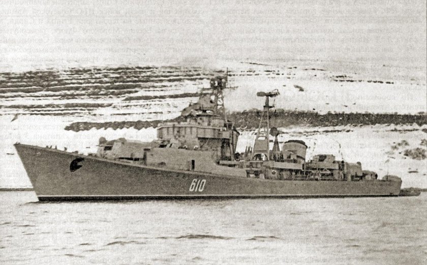 Эскадренный миноносец "настойчивый" проект 56