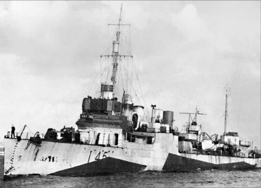 Эсминец деятельный 1907