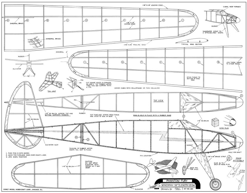 Чертежи Aeronca c3