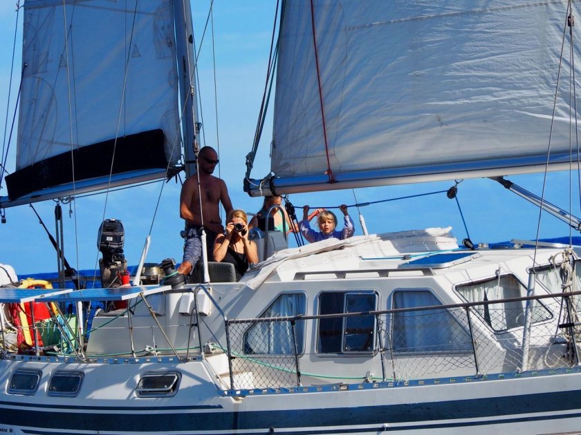 Марина Клочкова яхта