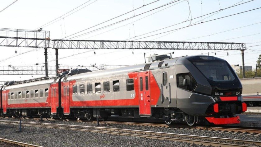 Новая электричка эп2дм