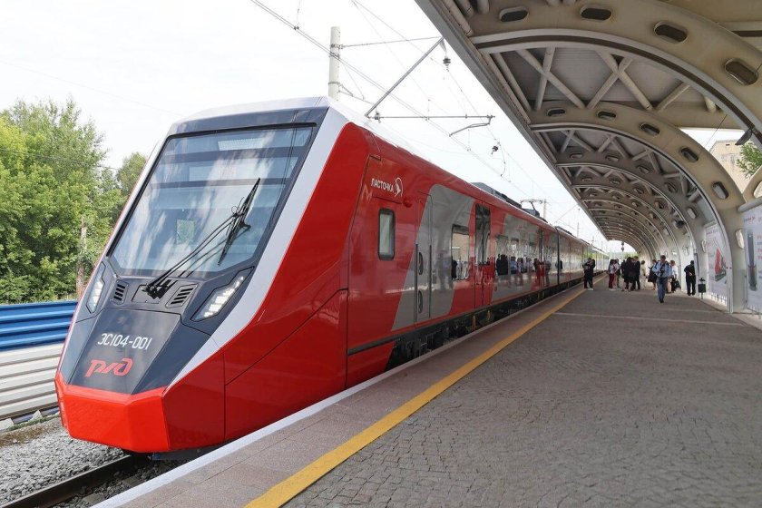 Новый электропоезд Ласточка