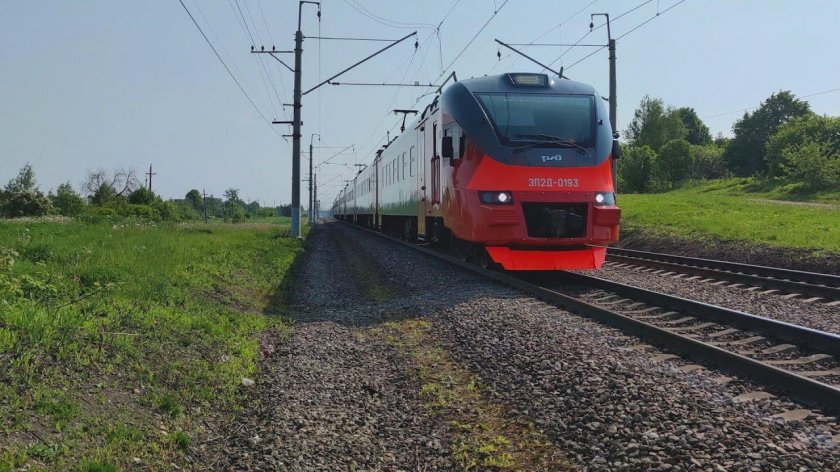 Электропоезд эп 2 д