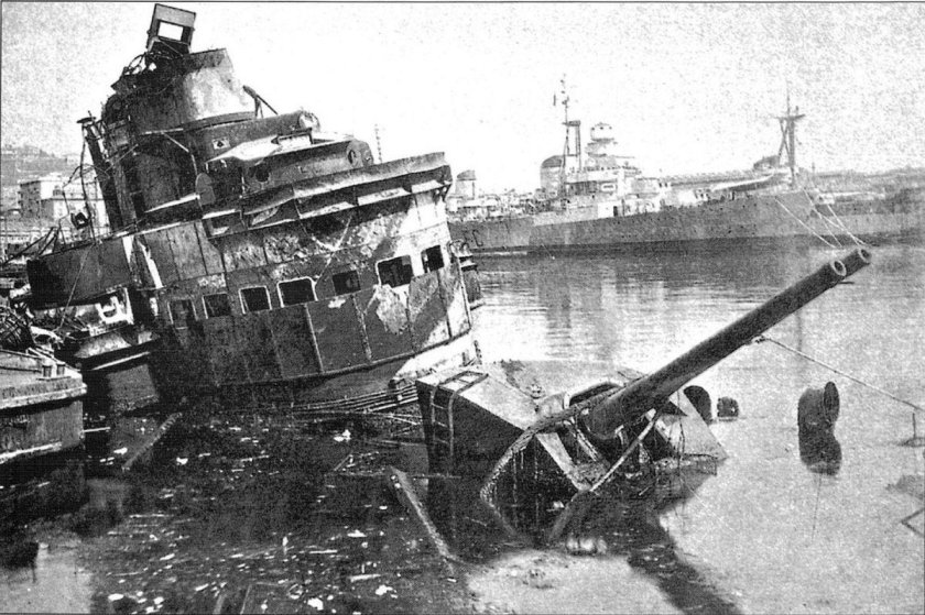 Боевые повреждения кораблей ВОВ