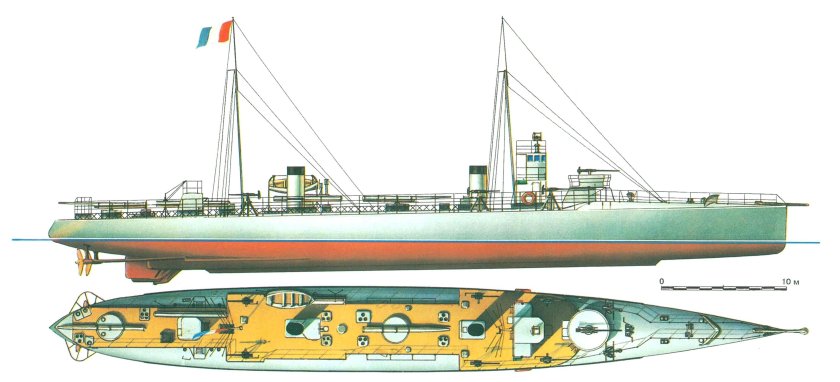 Эскадренный миноносец Моделист конструктор