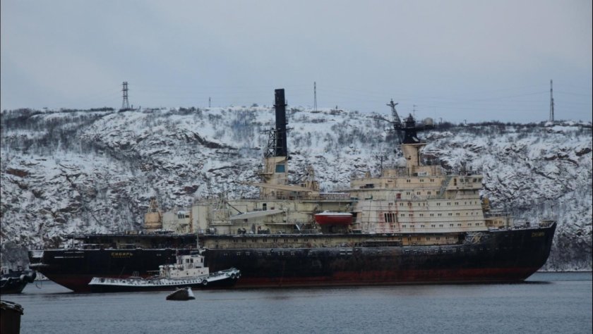 Атомоход Арктика 1977