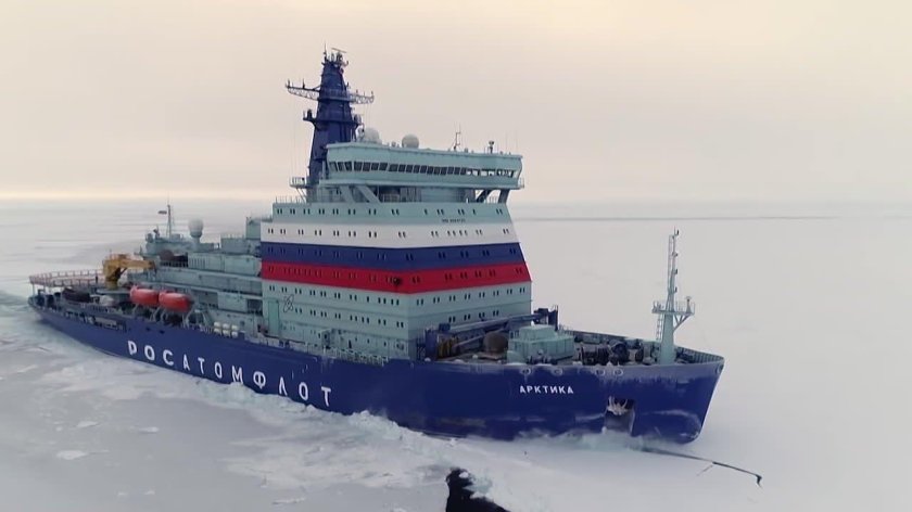 Атомный ледокол Сибирь 2021 год