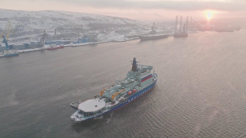 Атомный ледокол Сибирь