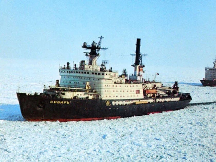 Атомоход Арктика 1977