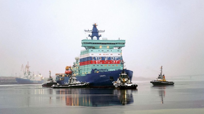 Атомный ледокол Сибирь