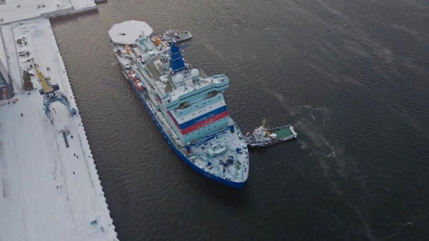 Сибирь атомный ледокол проекта 22220