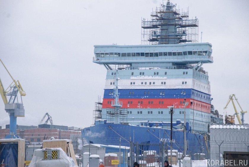 Российский атомный ледокол «Арктика» проект 22220