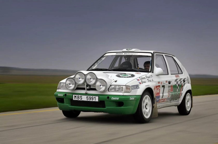 Гоночная Шкода Фелиция