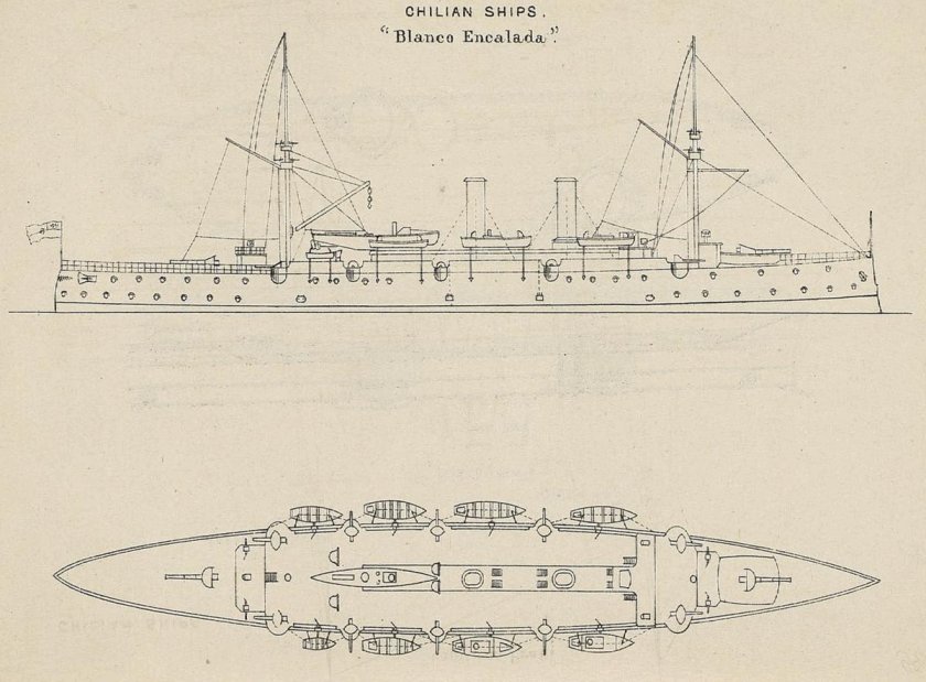 Бланко Энкалада бронепалубный крейсер