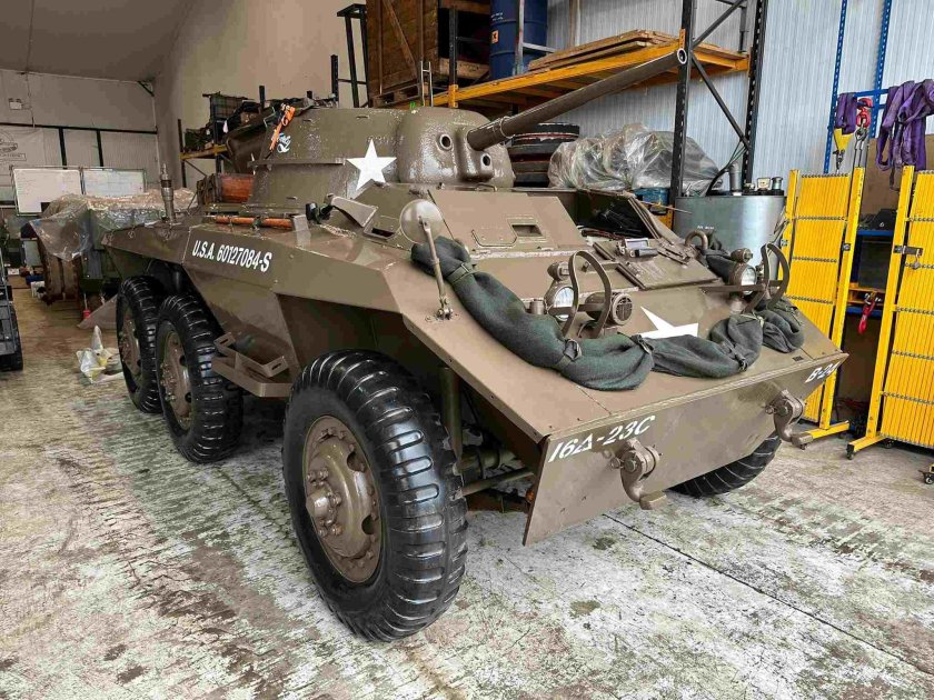 M8 бронеавтомобиль